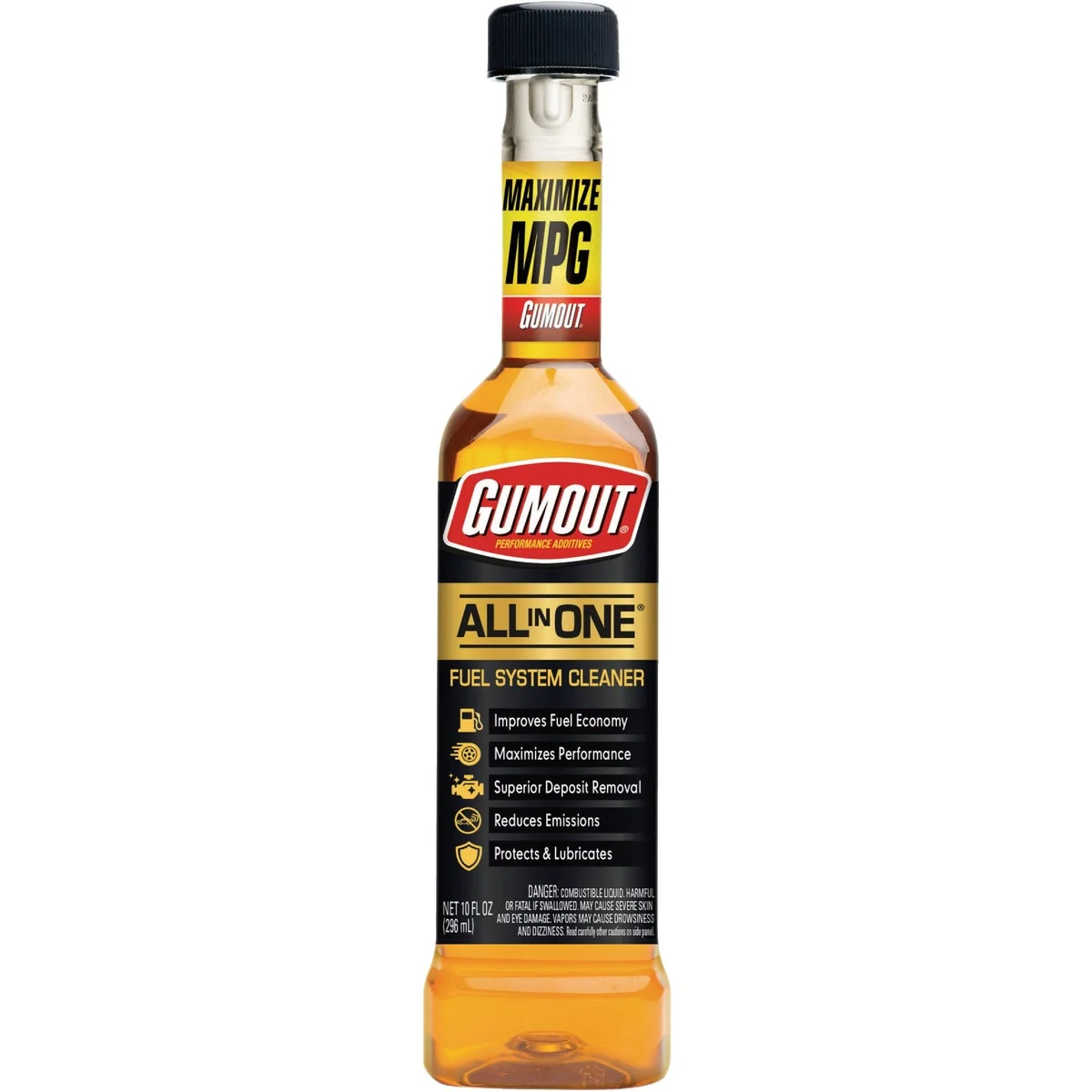 Quality Gumout All-In-One 10 Oz. Fuel System Cleaner Lightweight