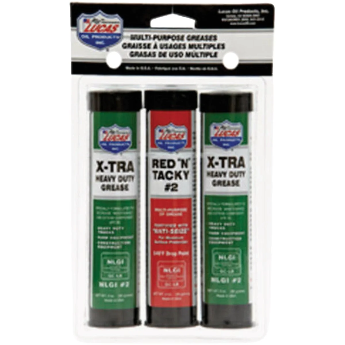 Enhanced Lucas Oil 3 Oz. Grease Combo Pack Verified