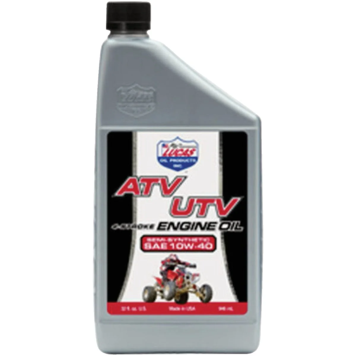 Recyclable Lucas Oil 1 Qt. Sem-Synthetic SAE 10W40 ATV Oil Practical