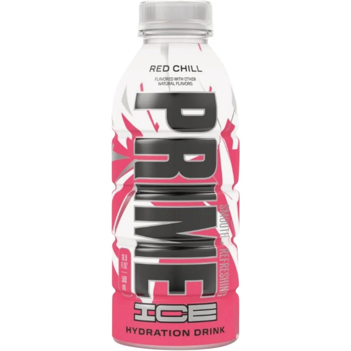 Comfortable Prime 16.9 Oz. Ice Red Chill Hydration Drink World-Class