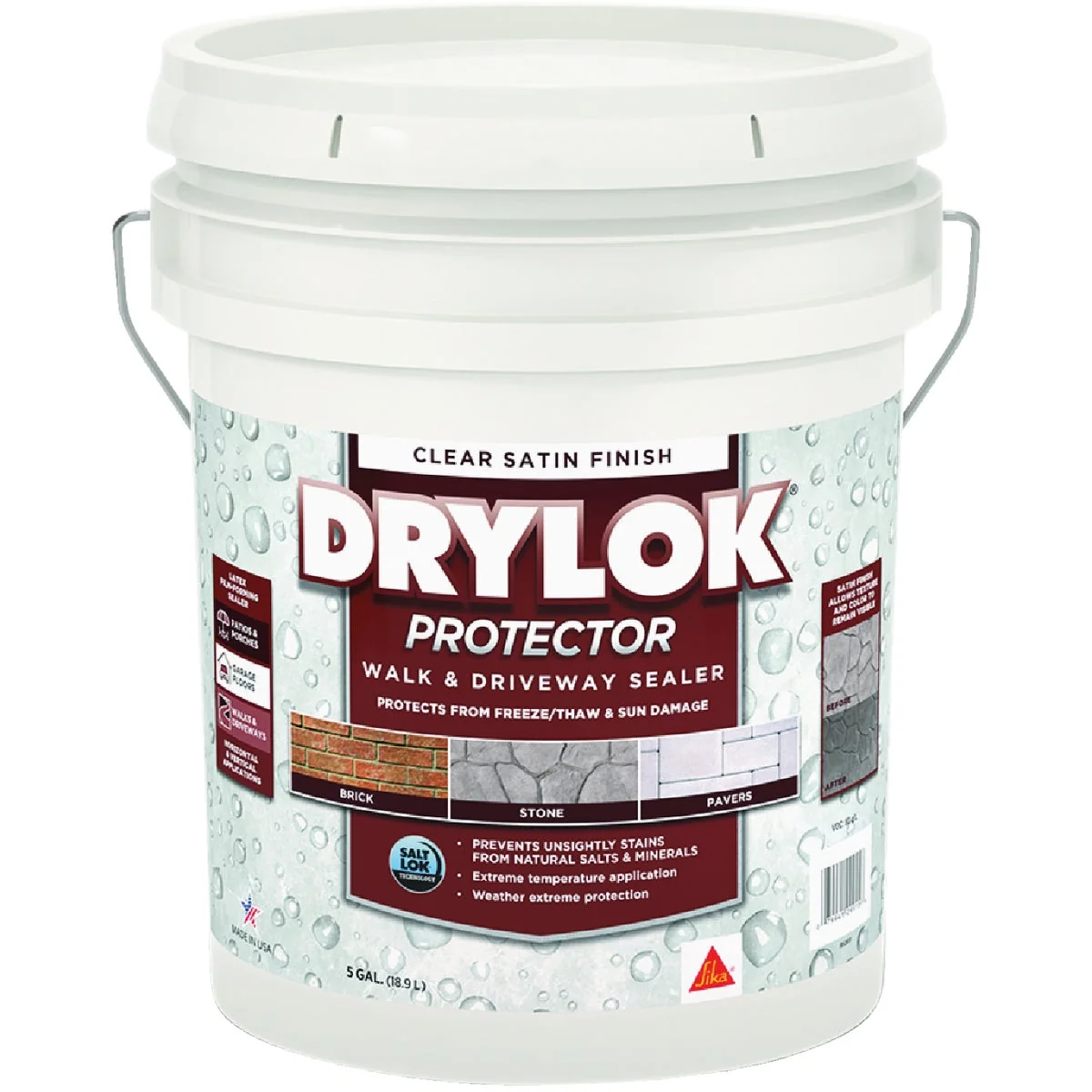 Expertly Made Drylok Protector Concrete Sealer 5 Gal. Comfortable