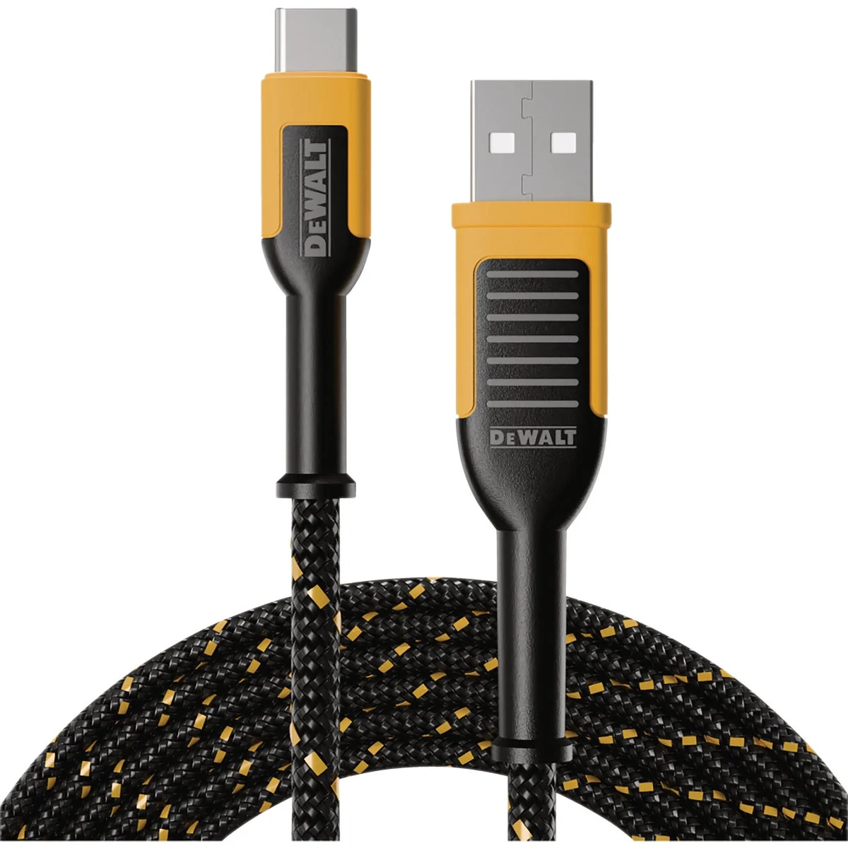 Optimized DEWALT 6 Ft. Type-C to USB Reinforced Braided Cable Exceptional