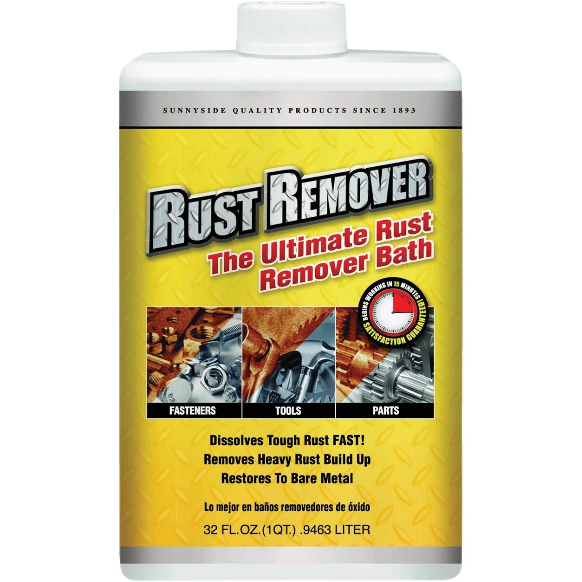 Healthy Sunnyside Rust Remover Bath 1 Qt. Verified