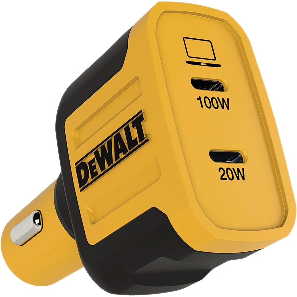 Modern DEWALT 120W 2-Port PPS PD Car Charger High-Quality