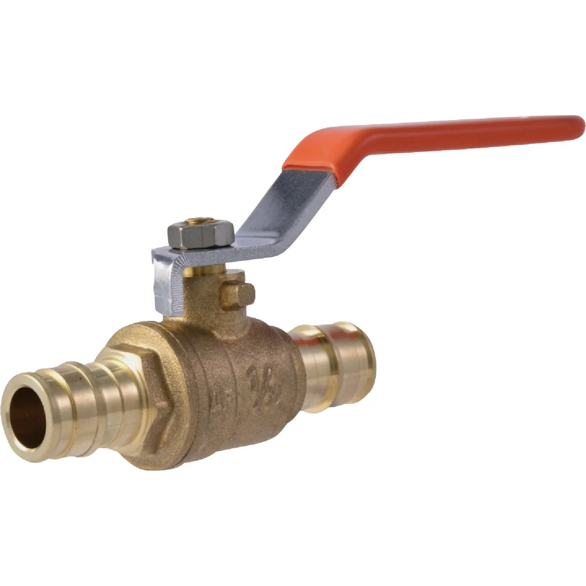 Practical SharkBite 1 2 In. Brass PEX-A Ball Valve Reusable