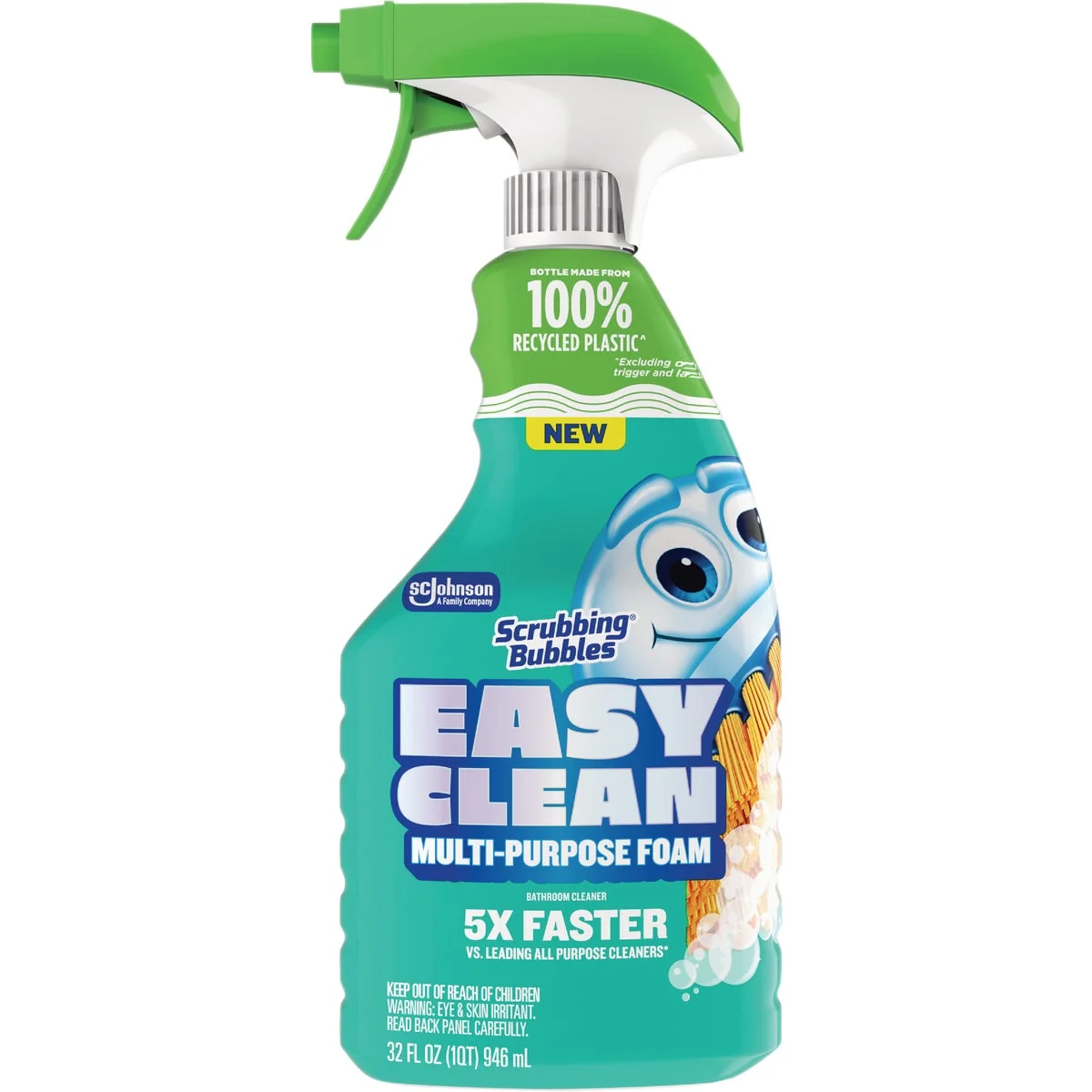 High-End Scrubbing Bubbles 32 Oz. Easy Clean Multi-Purpose Foam Professional