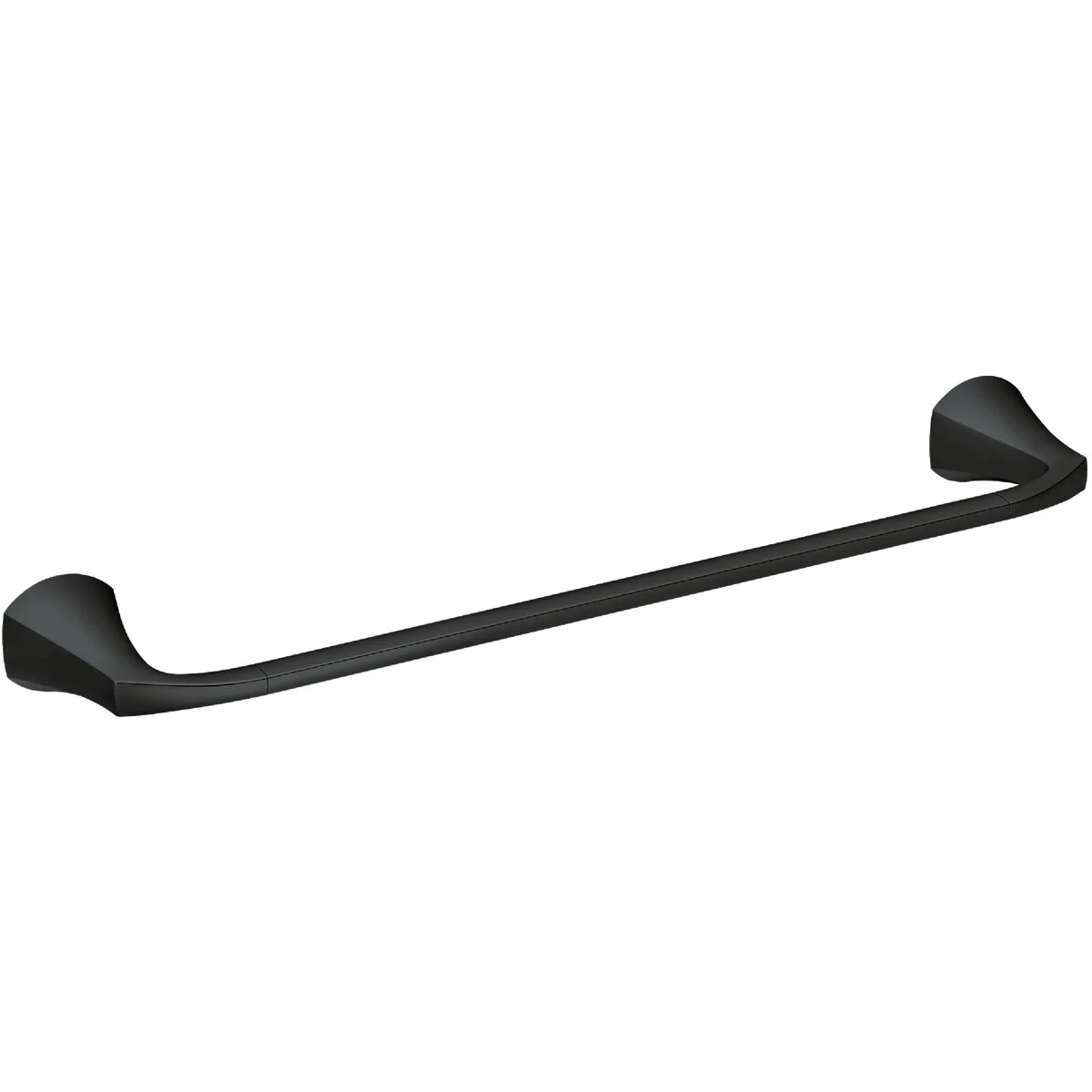 Enhanced Moen Lindor 24 In. Towel Bar Matte Black Effective