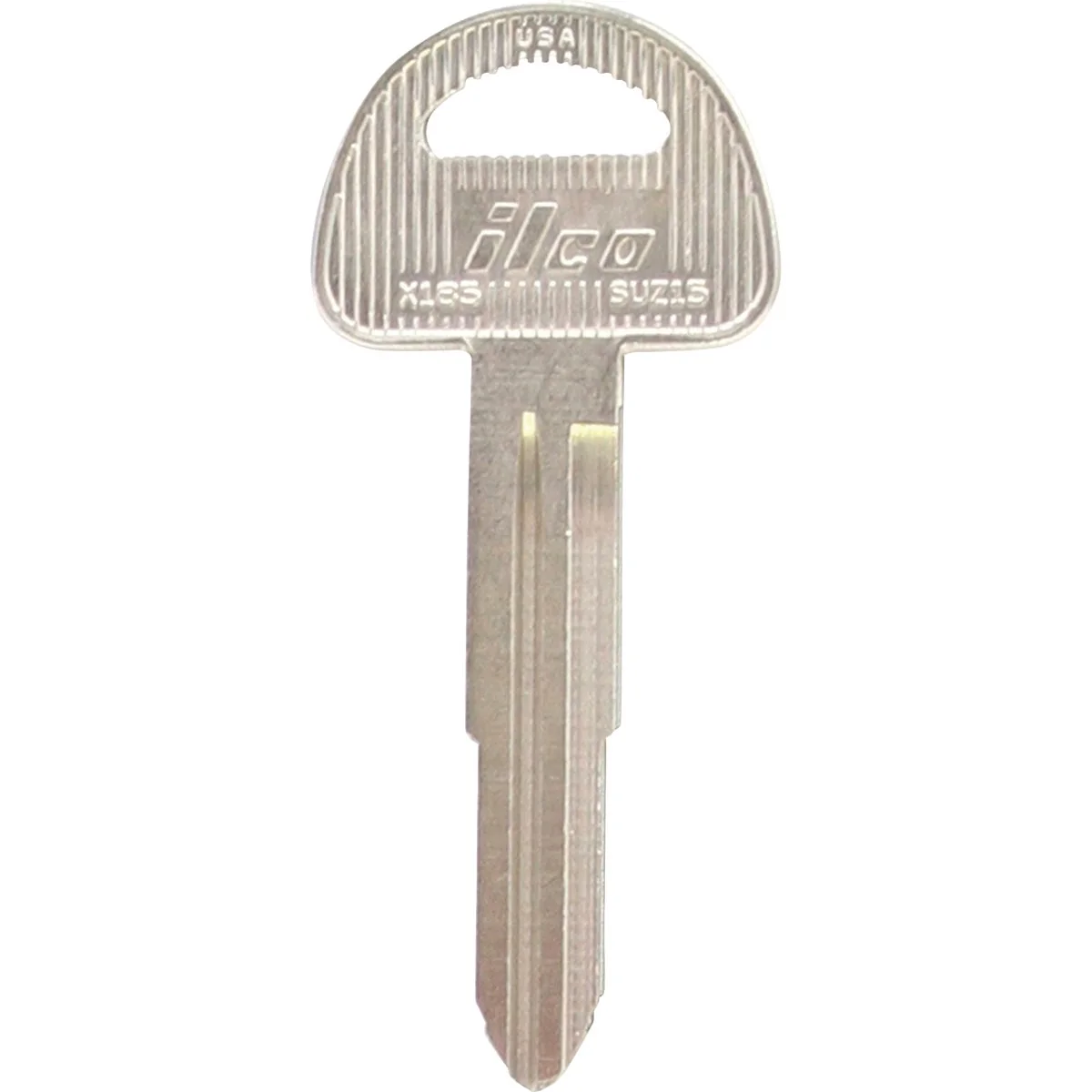 Easy-to-Use ILCO Suzuki Nickel Plated Automotive Key SUZ15 X185 10-Pack Green