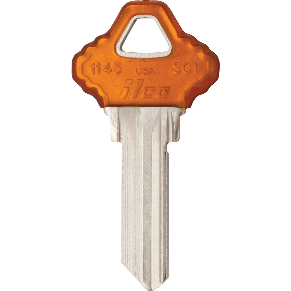 Exclusive ILCO Schlage Design Decorative House Key SC1-Amber 5-Pack Organic