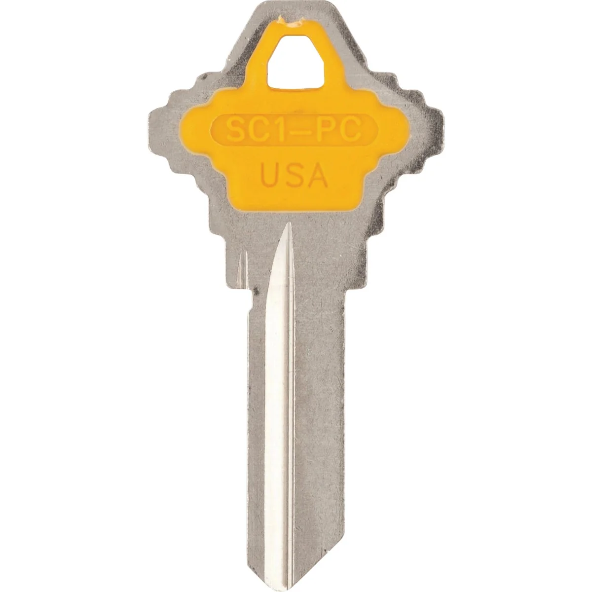 Innovative ILCO Schlage Design Decorative House Key SC1-Yellow 5-Pack Premium