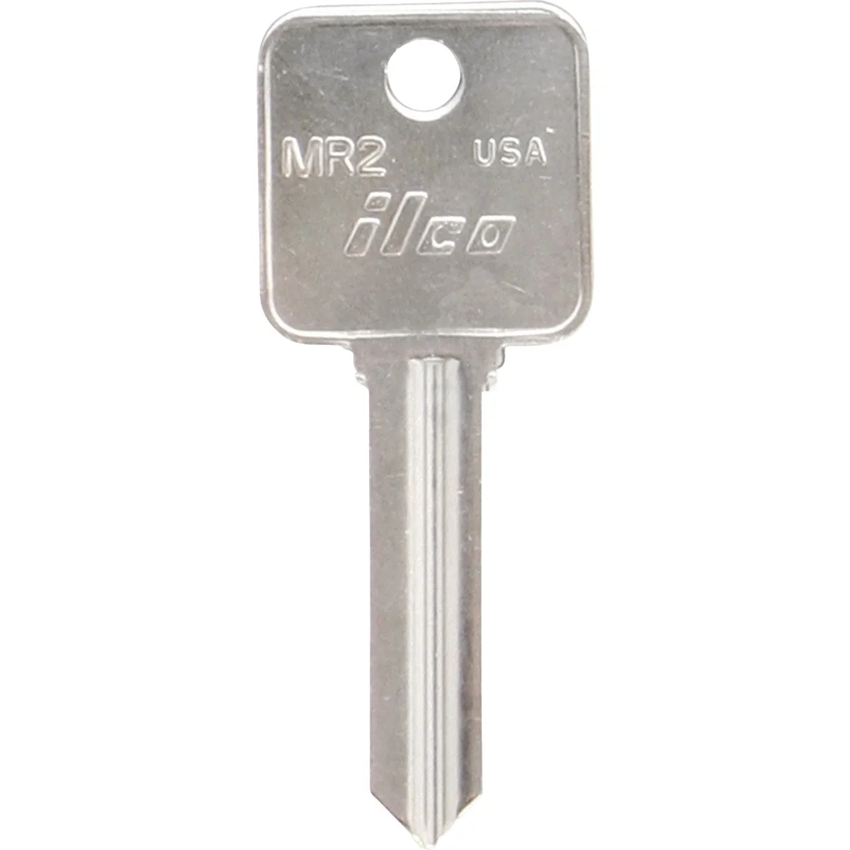 Fine Crafted ILCO Metal-Rousseau Nickel Plated Automotive Key MR2 10-Pack Smart