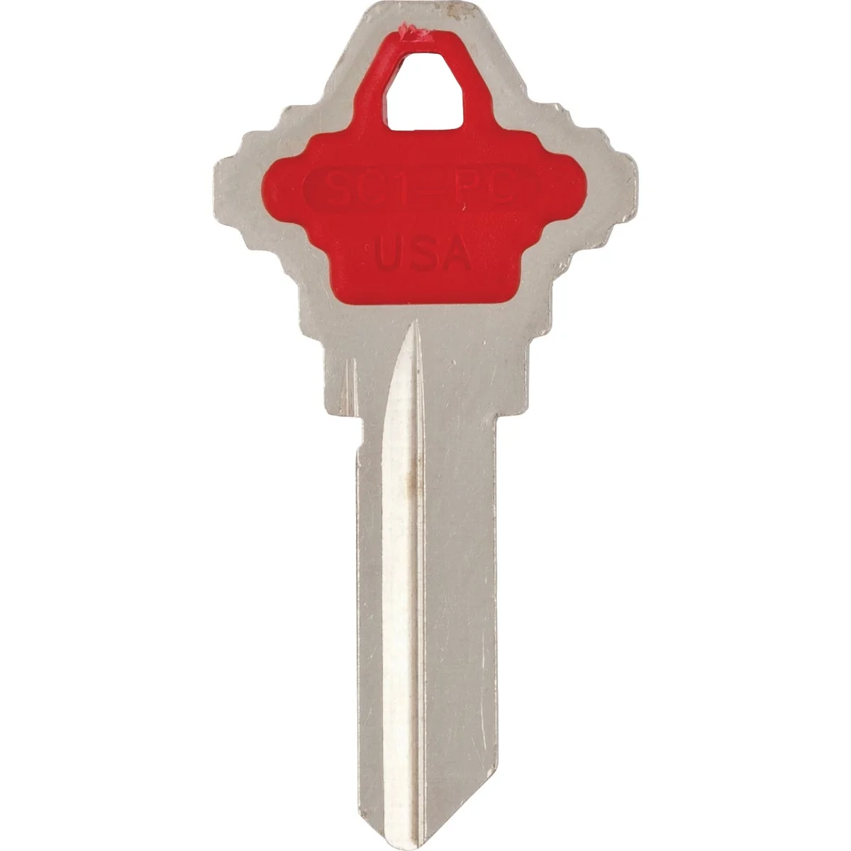 Original Design ILCO Schlage Design Decorative House Key SC1-Red 5-Pack Green