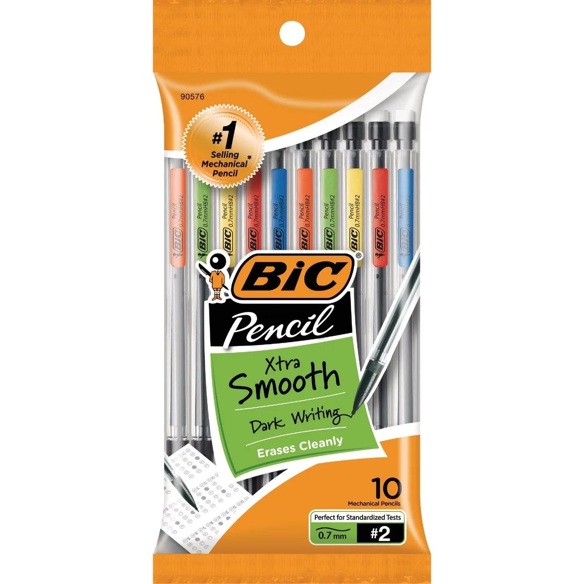 Responsible BIC Xtra Smooth Medium Point Mechanical Pencil 10-Pack Enhanced