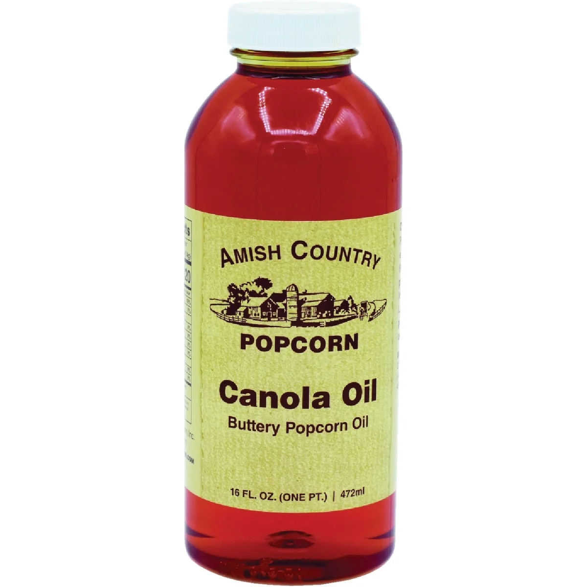 Refined Amish Country Popcorn 16 Oz. Canola Oil Natural