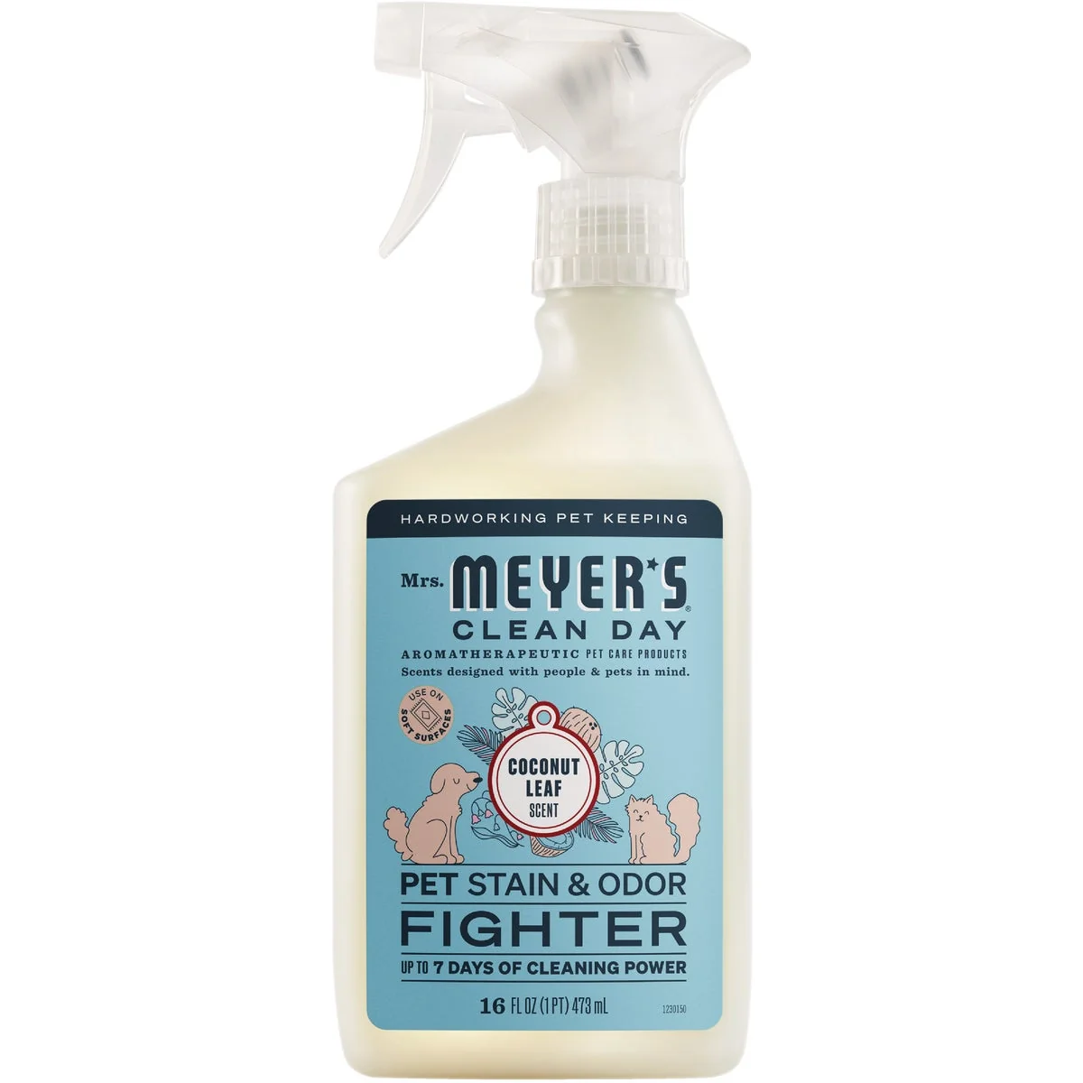 Dependable Mrs. Meyer’s Clean Day Coconut Leaf 16oz. Pet Stain Odor Fighter Responsible