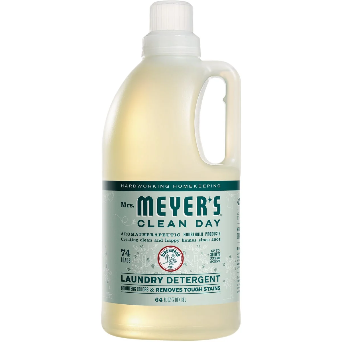 User-Friendly Mrs. Meyer’s Clean Day 64 Oz. Birchwood Concentrated Laundry Detergent Outstanding