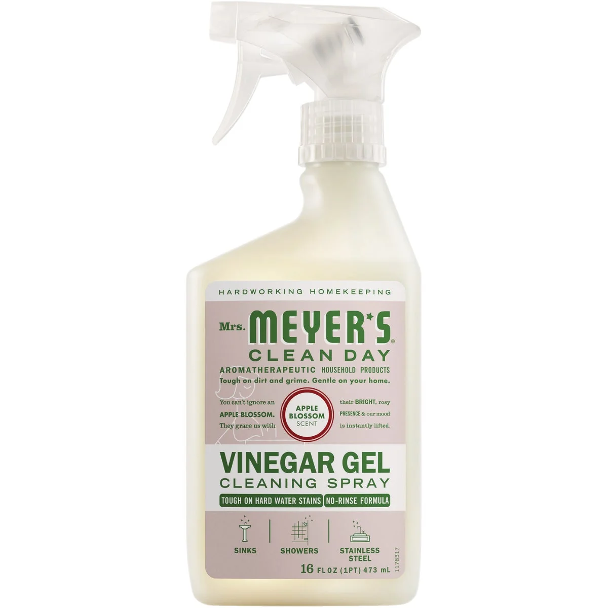 Fashionable Mrs. Meyer’s Clean Day Apple Blossom Vinegar Gel Cleaning Spray Sophisticated