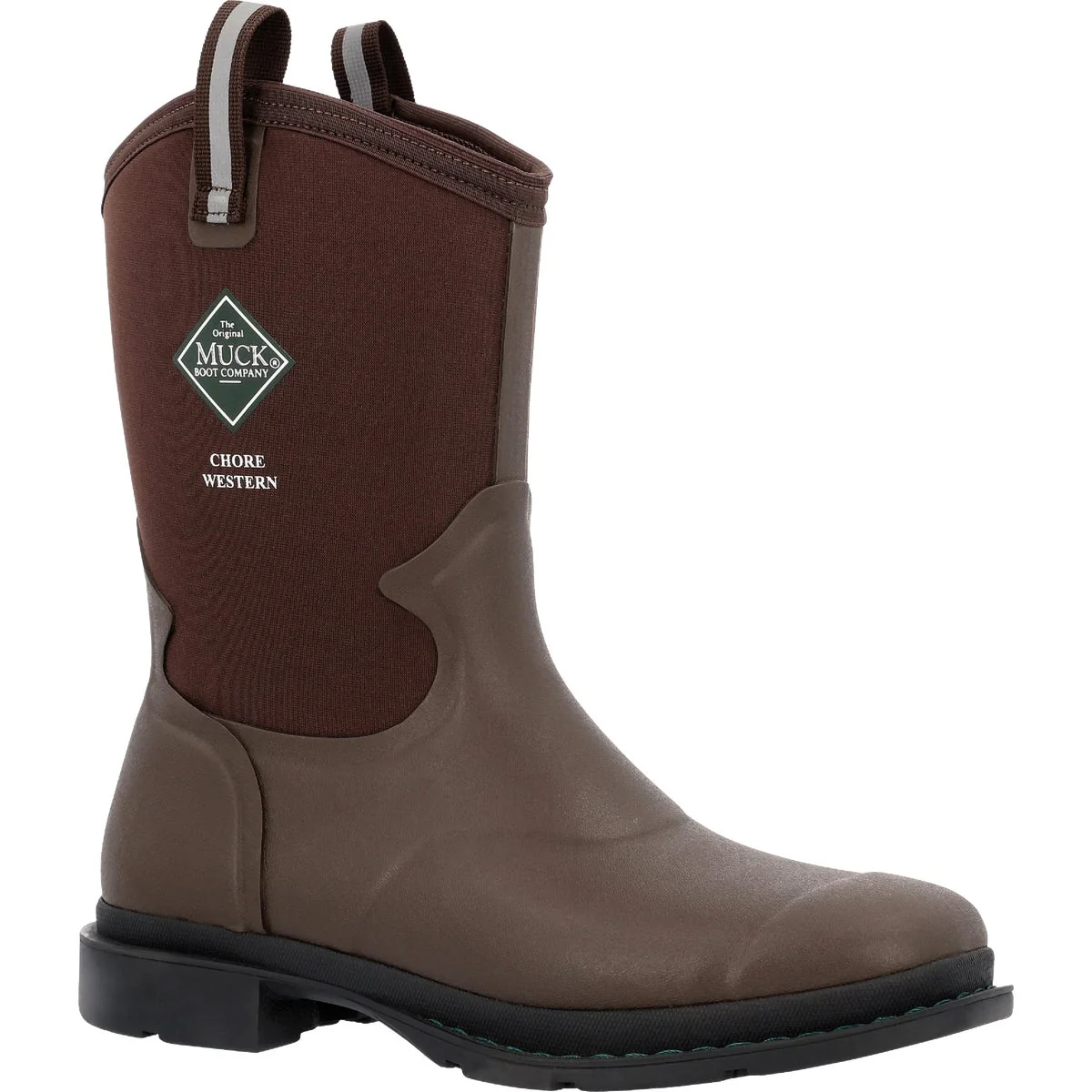 Consistent The Muck Boot Company Men’s 8 Dark Brown Chore Western Mid Boot Pure