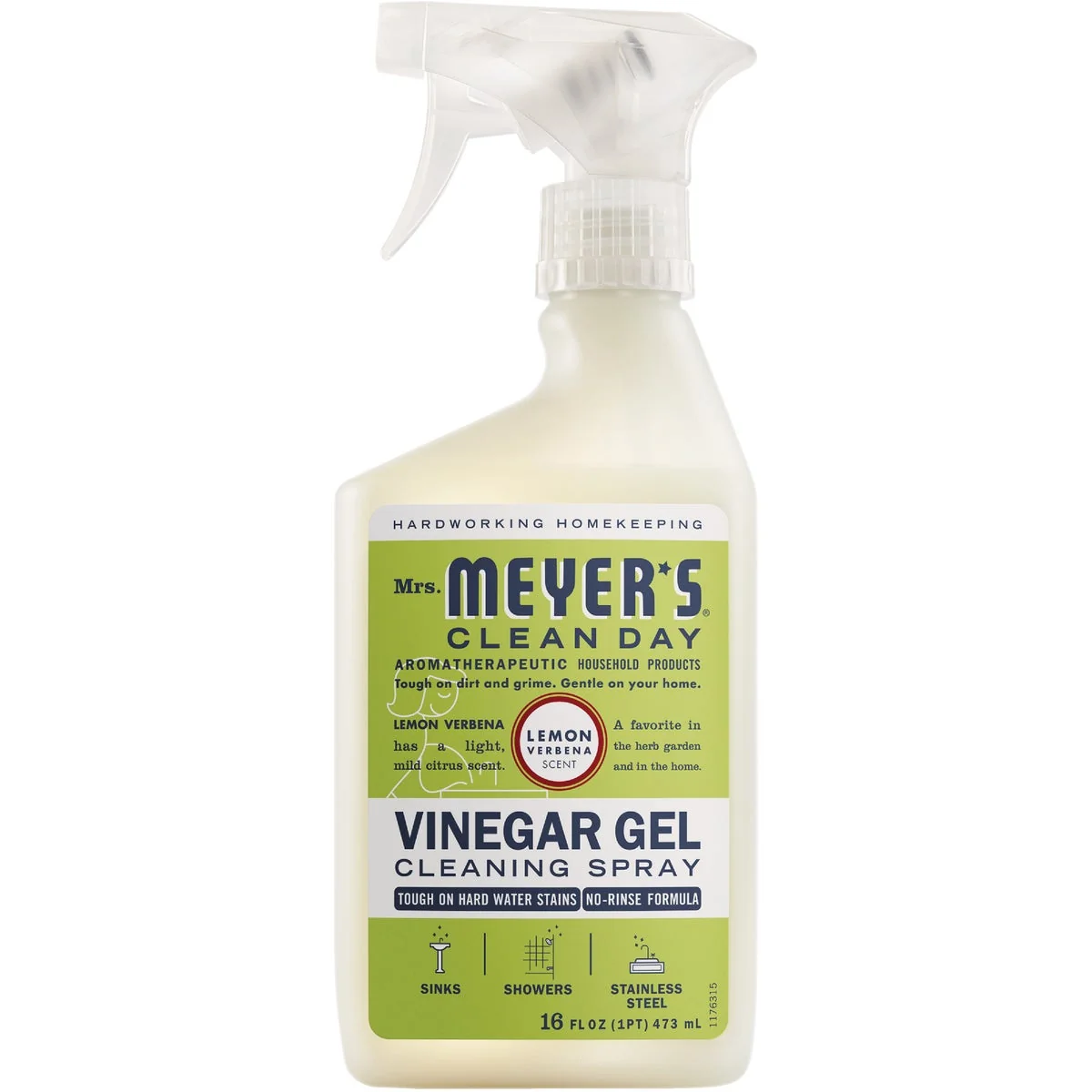 Dependable Mrs. Meyer’s Clean Day Lemon Verbena Vinegar Gel Lightweight