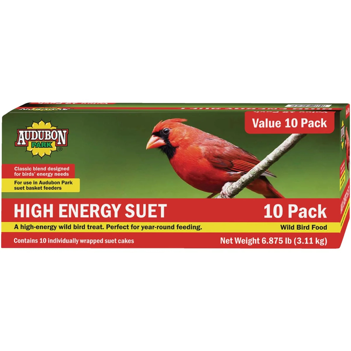Refined Audubon Park 11 Oz. High Energy Suet 10-Pack Quality