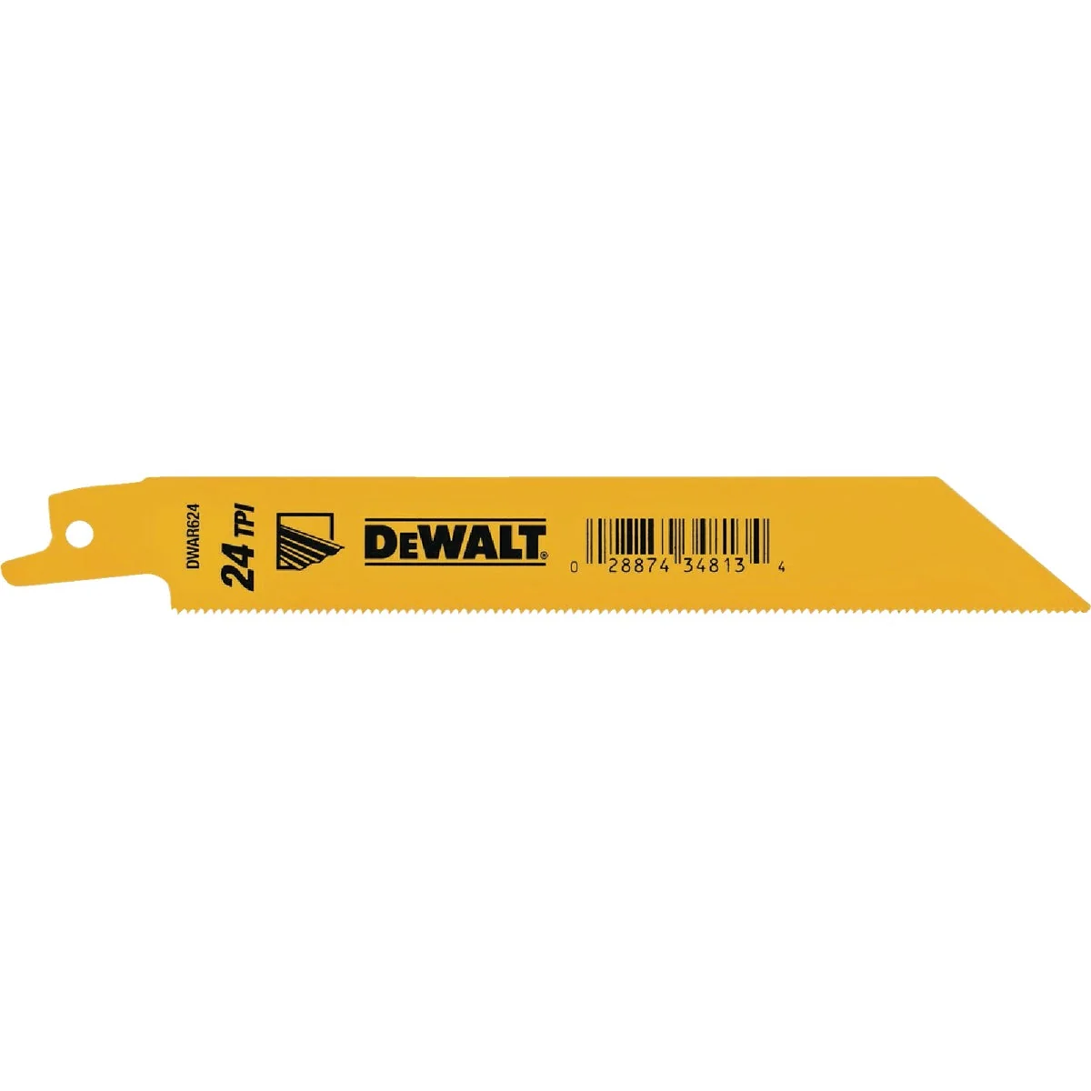Top-Quality DEWALT 6 In. 24 TPI Bi-Metal Metal Reciprocating Saw Blade 2-Pack Secure