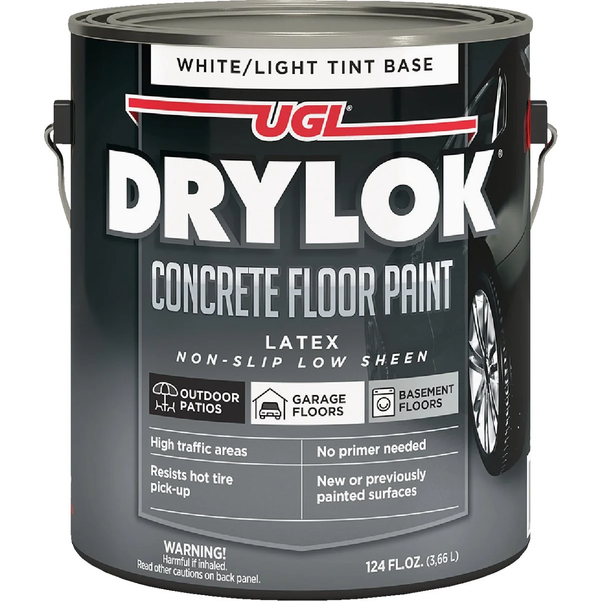 Advanced DryLok Low VOC Concrete Floor Paint White Lt Tint 1 Gal. Contemporary