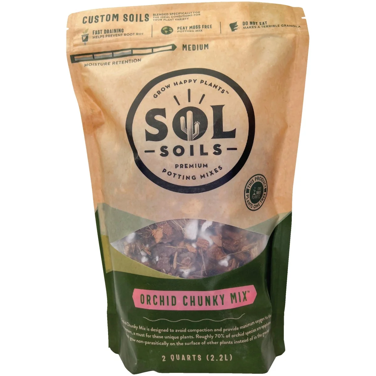 Secure Sol Soils 2 Qt. Orchid Chunky Mix Effective