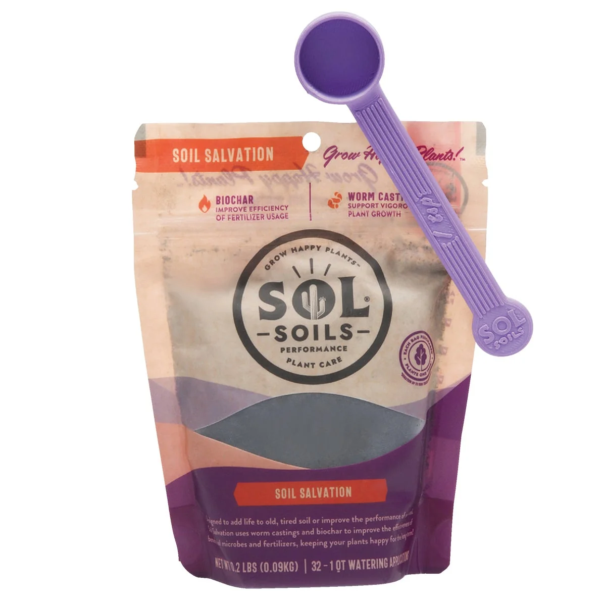 Durable Sol Soils 0.4 Lb. Soil Salvation Reusable
