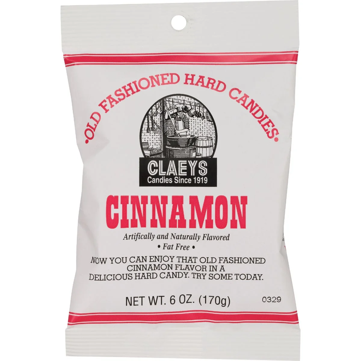 Carefully Designed Claeys 6 Oz. Old Fashion Cinnamon Hard Candy Durable