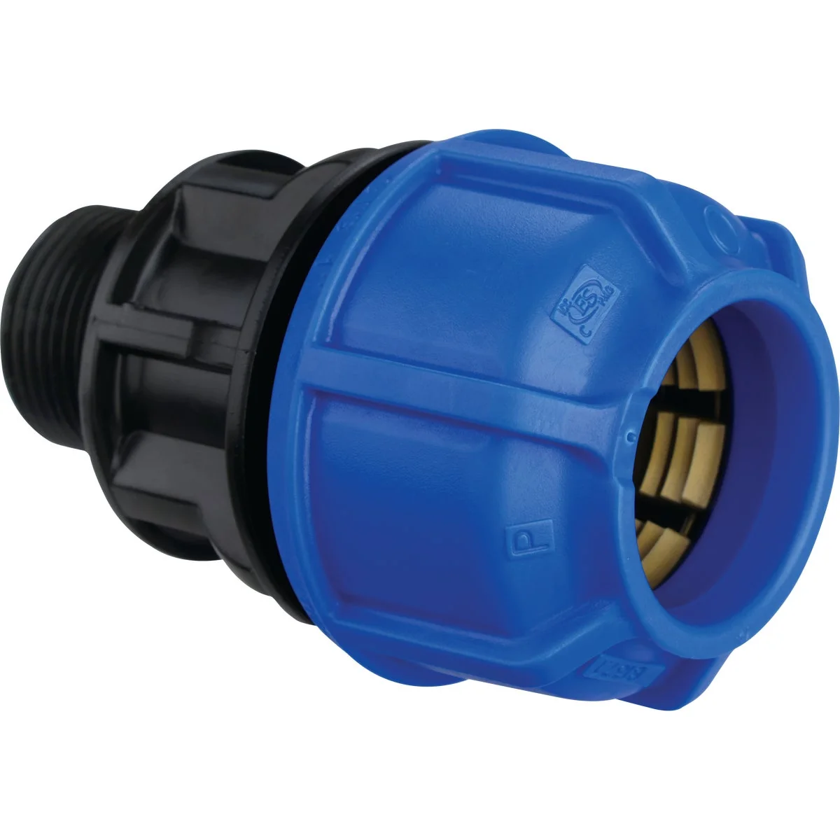 Verified IPEX 3 4 In. x 1 2 In. Polyethylene CTS Compression Male Adapter User-Friendly