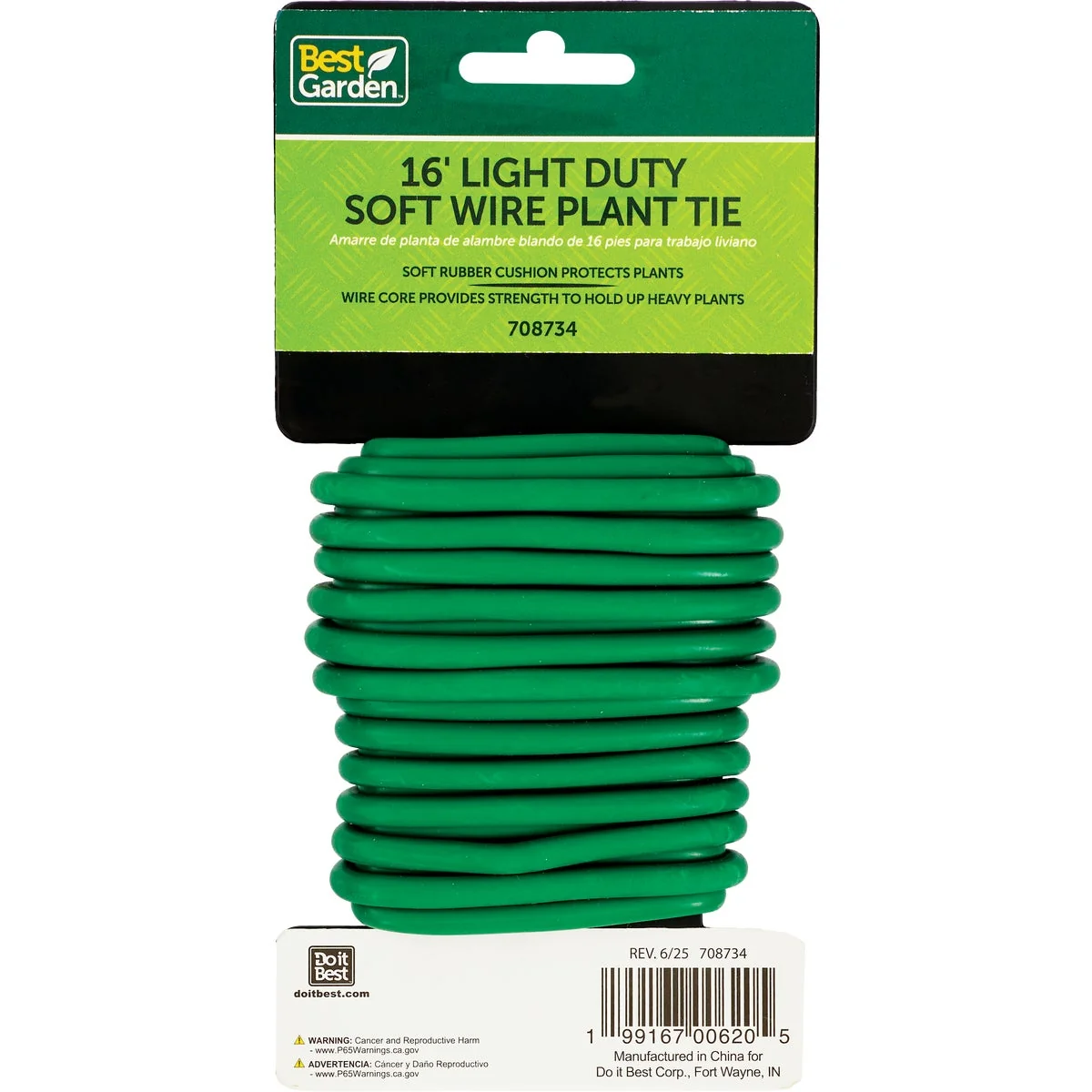 Official Garden 16 Ft. Light-Duty Garden Twist Plant Tie Proven