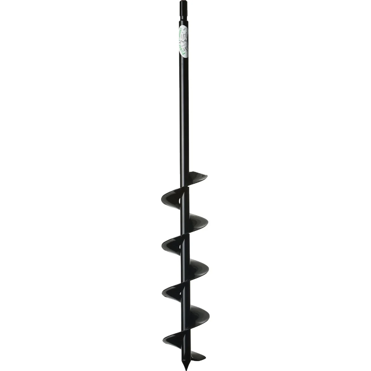Clean Power Planter 24 In. x 3 In. Lime Bulb Planter Garden Auger Natural