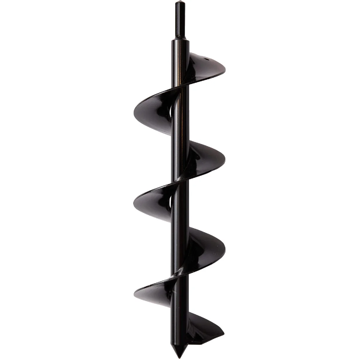 Top-Quality Power Planter 12 In. x 3 In. Black Bulb Planter Garden Auger Long-Lasting