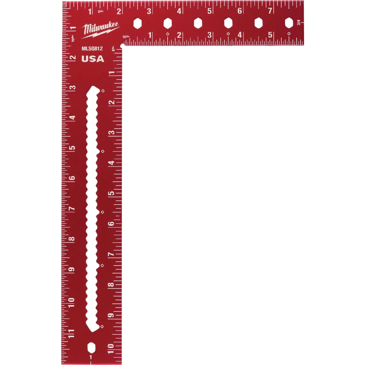 Enhanced Milwaukee 8 In. x 12 In. Framing Square User-Friendly