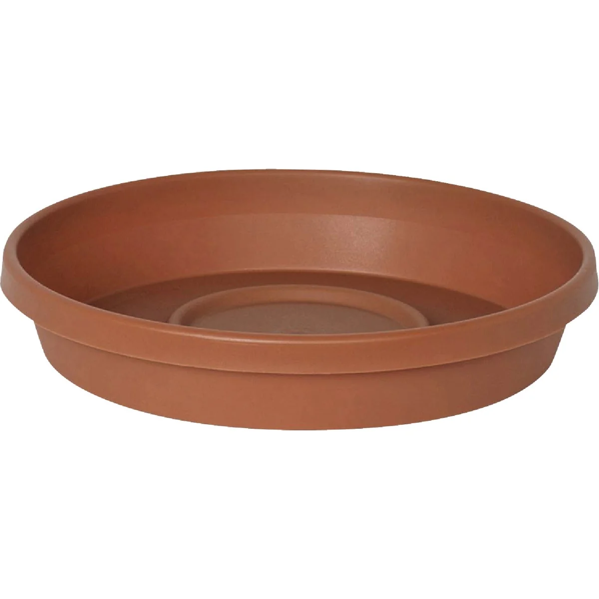 Efficient Bloem Terra 10 In. Black Flower Pot Saucer Practical