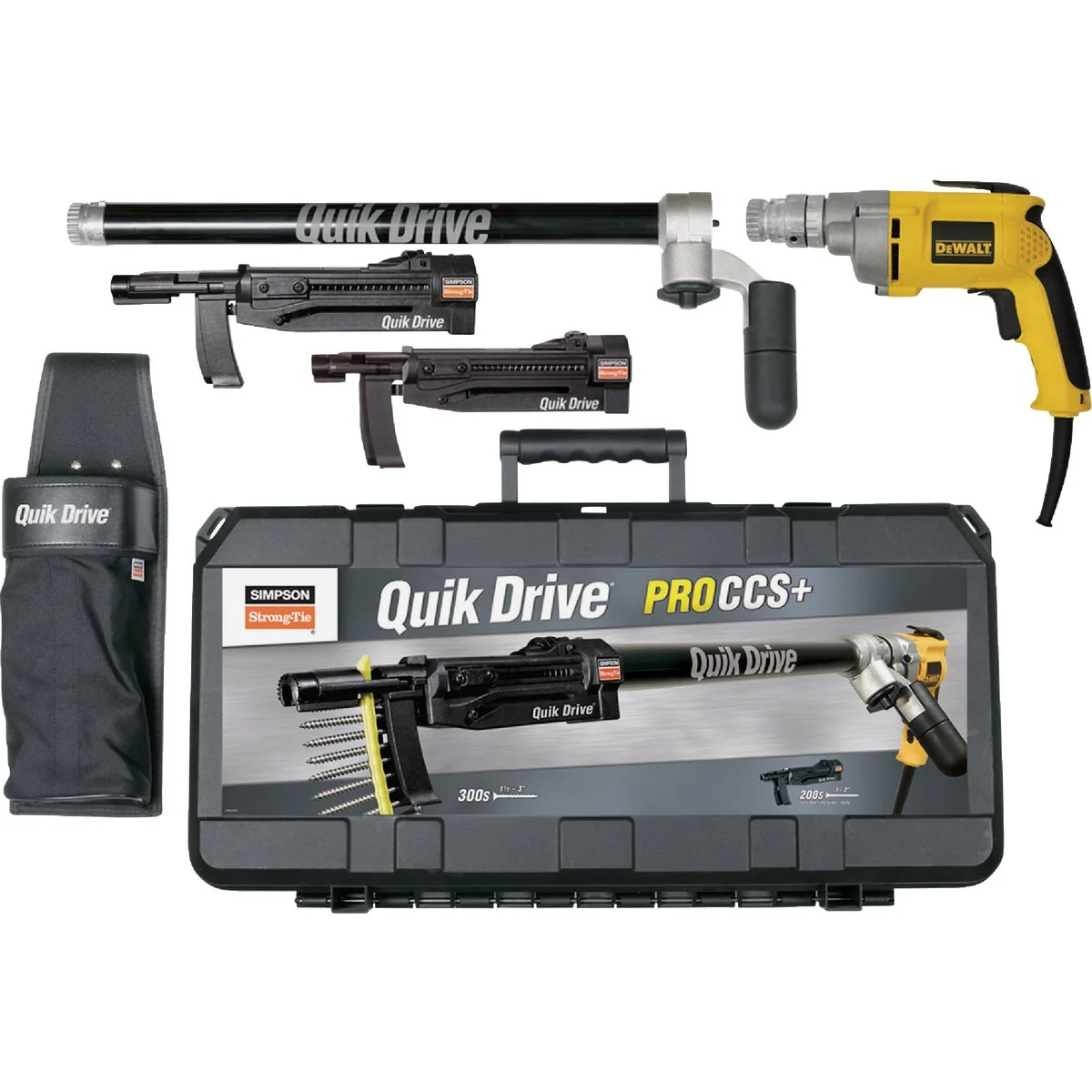 Prestigious Simpson Strong-Tie Quik Drive PROCCS Multi-Purpose Combo System Expertly Made