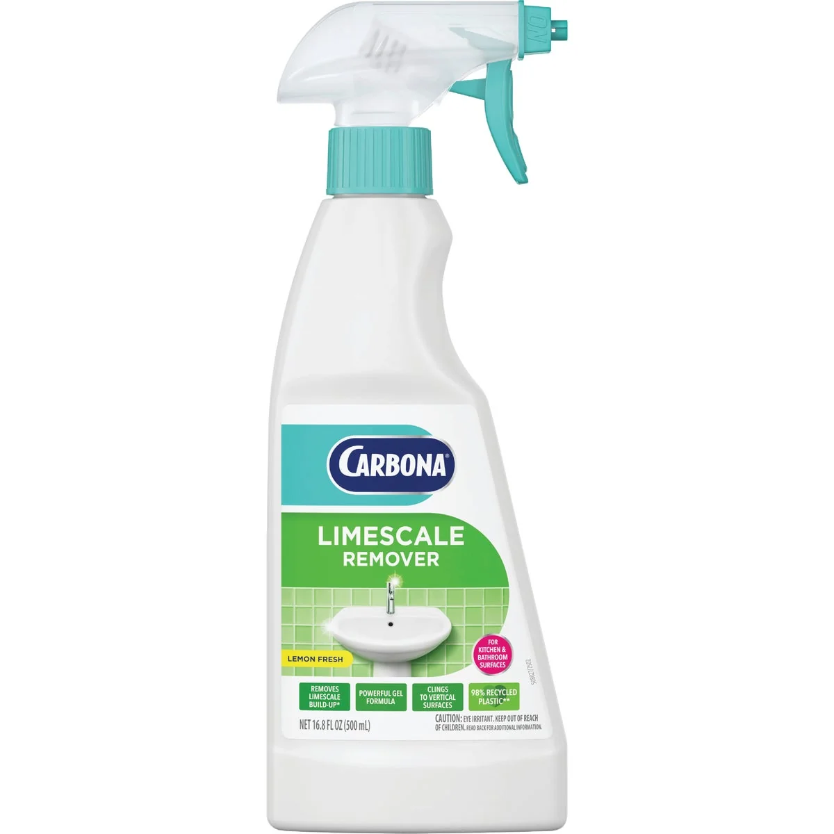 Recyclable Carbona 16.8 Oz. Lemon Fresh Scent Pro Care Limescale Remover Fine Crafted