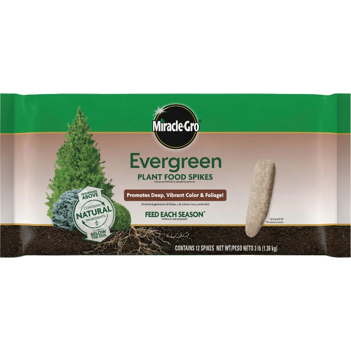 High-End -Gro Evergreen Plant Food Spikes 12-Pack Fashionable
