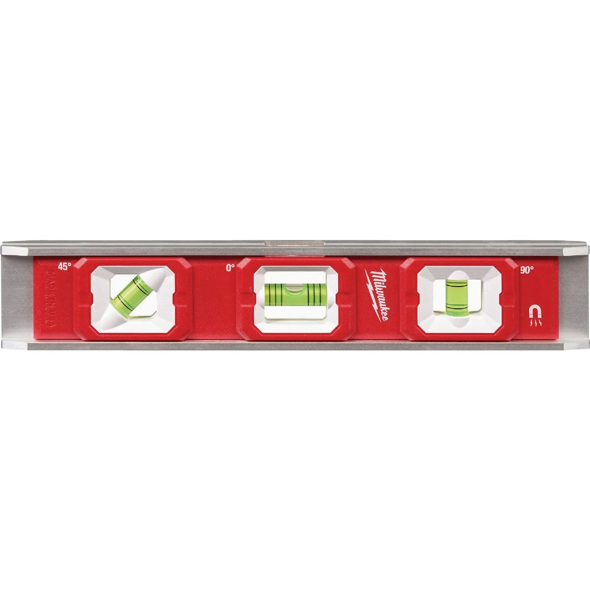 Genuine Milwaukee 10 In. Magnetic Torpedo Level Convenient