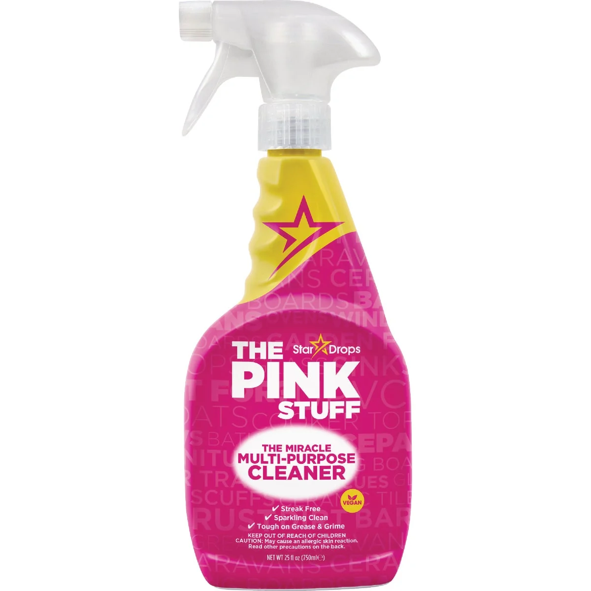 Reusable The Pink Stuff 25.4 Oz. Multi-Purpose Spray Cleaner Elite