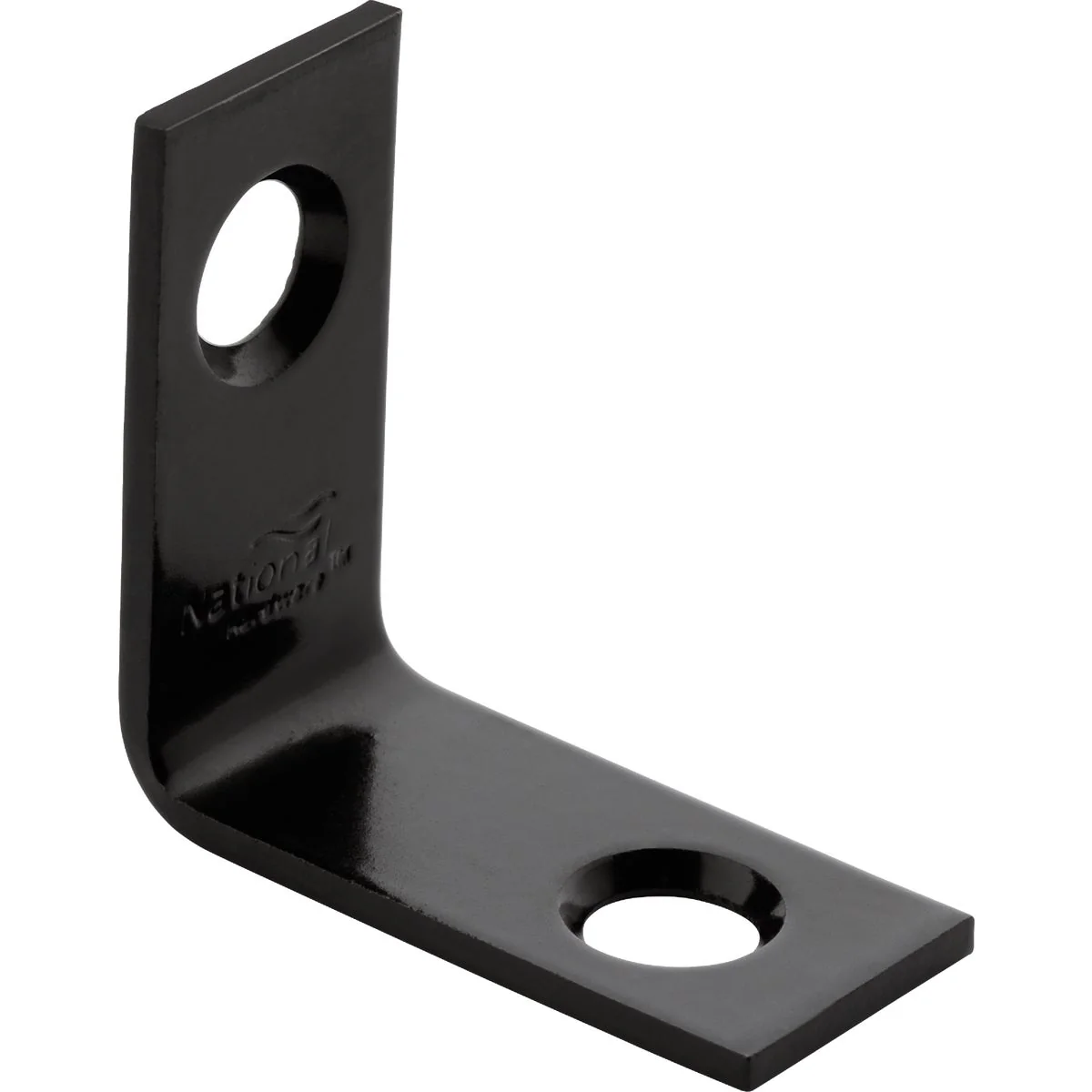 Smart National Hardware 1 In. x 1 2 In. Black Corner Brace User-Friendly