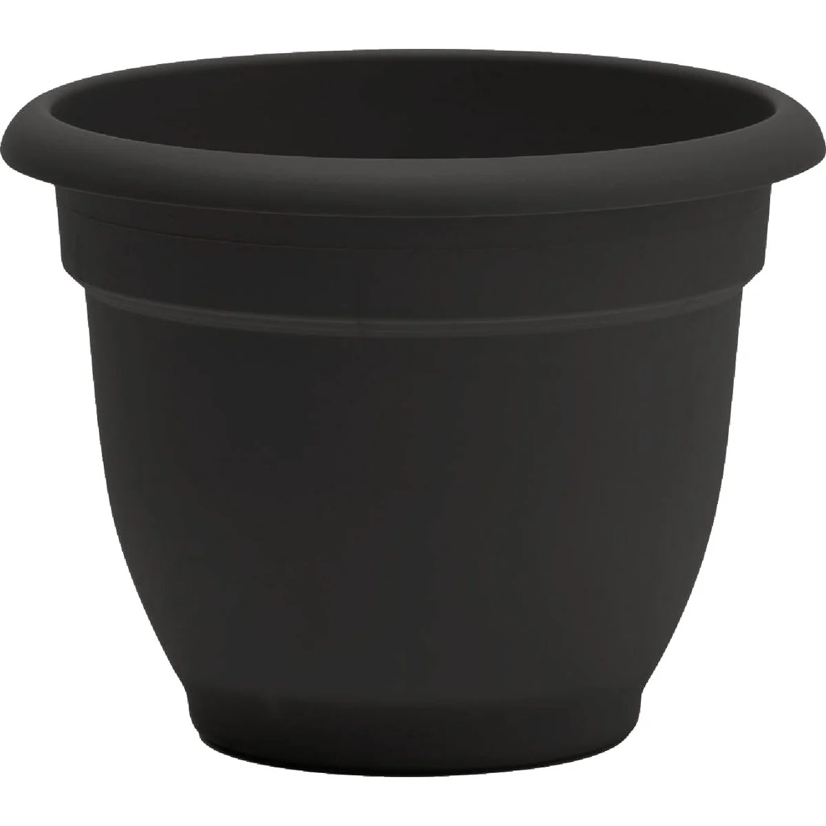 Refined Bloem Ariana 8 In. Black Planter Luxury