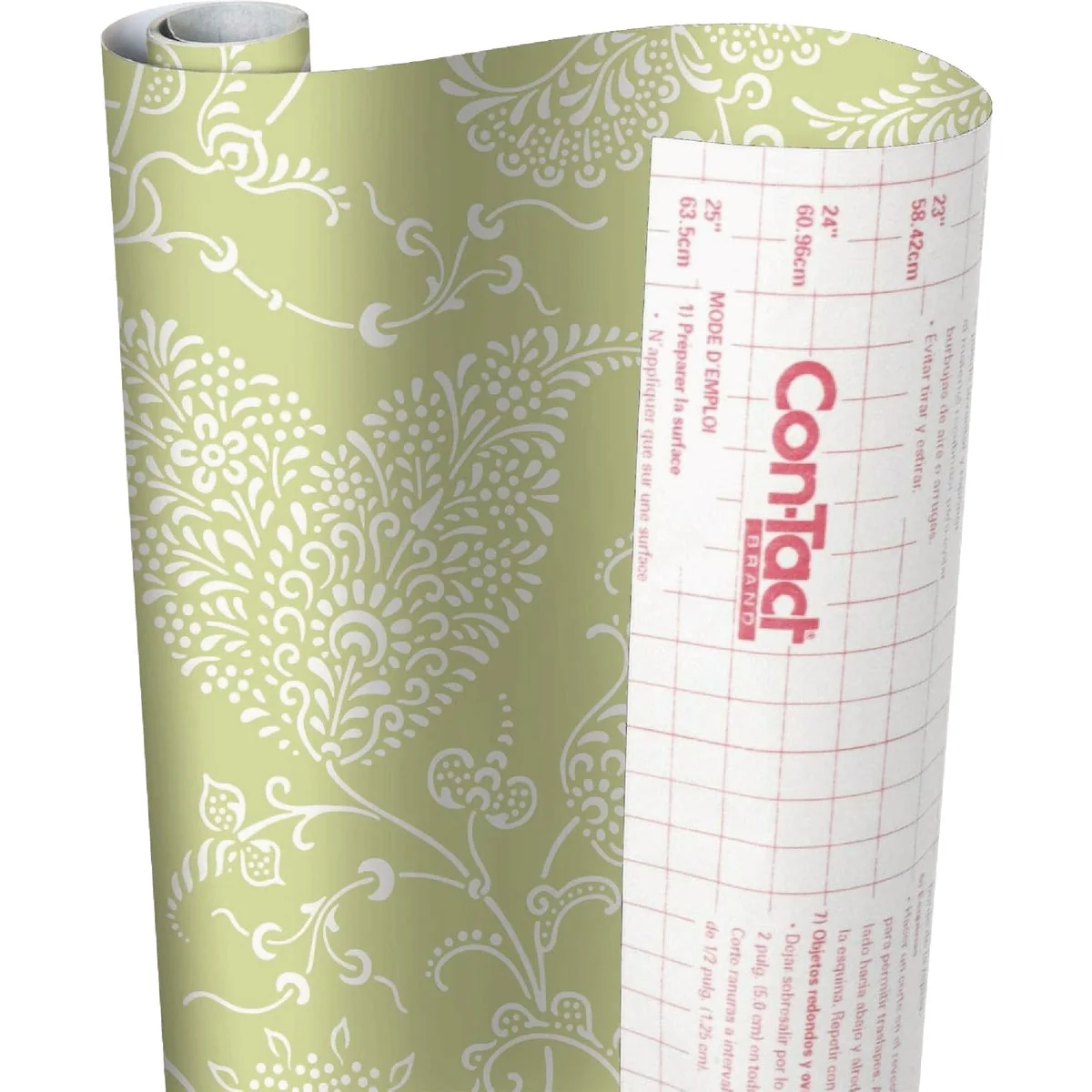 Authentic Con-Tact 18 In. x 9 In. Potpourri Self-Adhesive Shelf Liner Superior