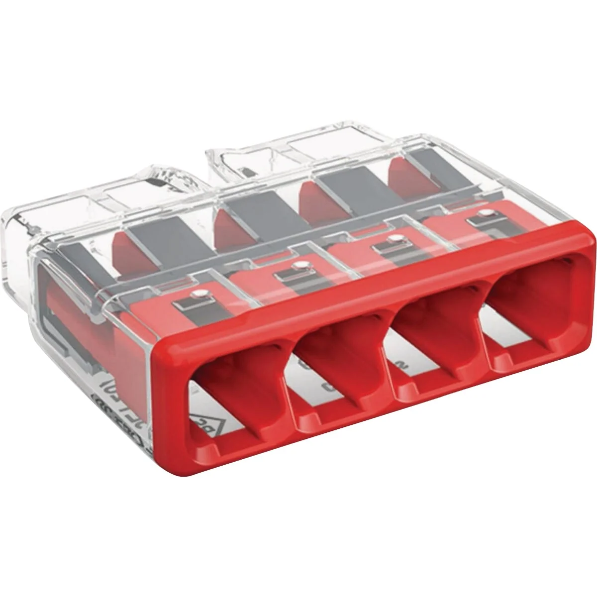 Modern Wago 4-Wire Compact Push In Connector 10-Pack Flexible