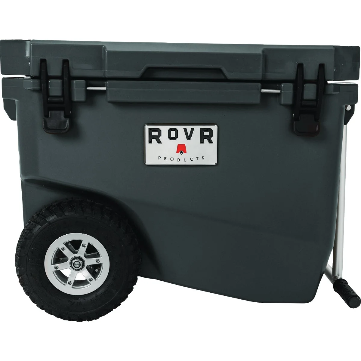 Fine Crafted RovR RollR 60 Qt. Wheeled Hard Cooler Granite High-End