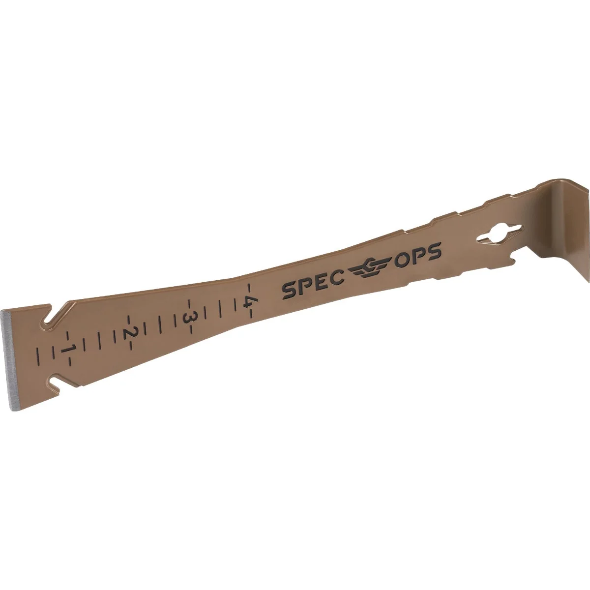 Practical Spec Ops 9.5 In. High-Carbon Steel Trim Bar Nail Puller Responsible