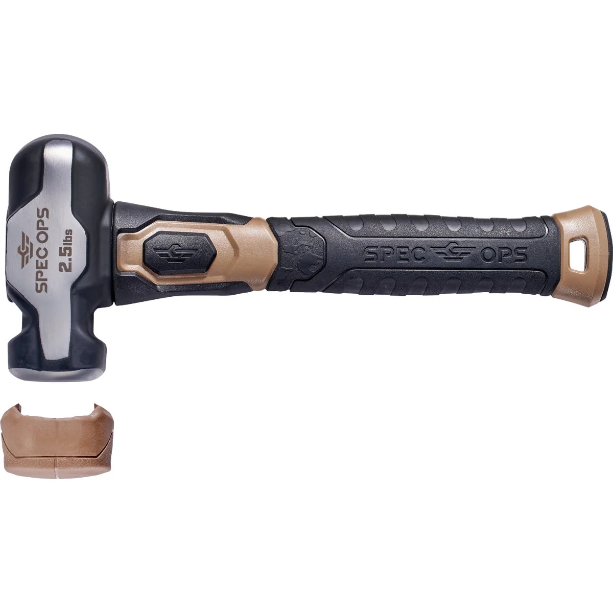 Safe Spec Ops Tools 2.5 Lb. Engineering Sledgehammer with Soft Mallet Cap Genuine