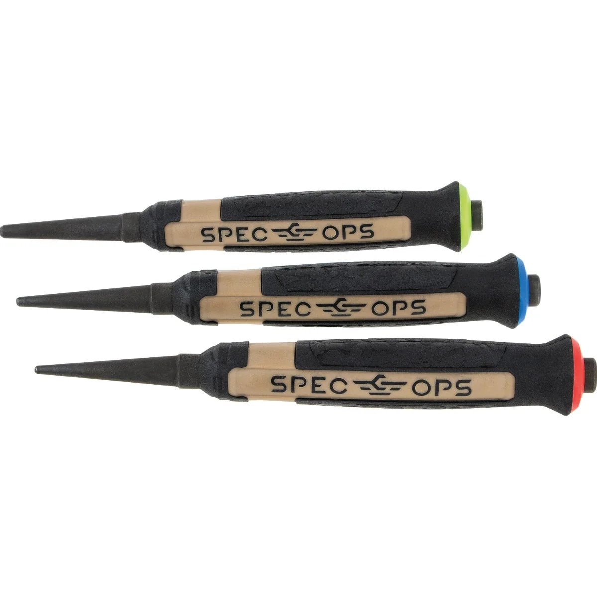 Sophisticated Spec Ops Tools Nail Punch Set 3-Piece Breathable
