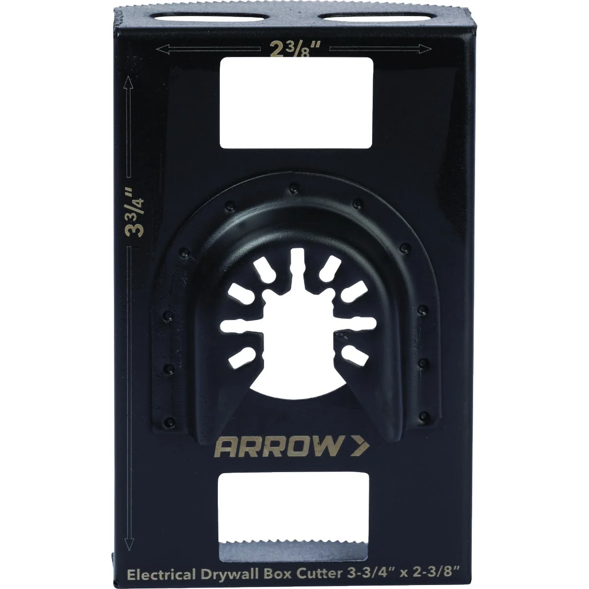 Top-Quality Arrow 2-7 8 In. x 3-3 4 In. Single Gang Box Cutter Exclusive