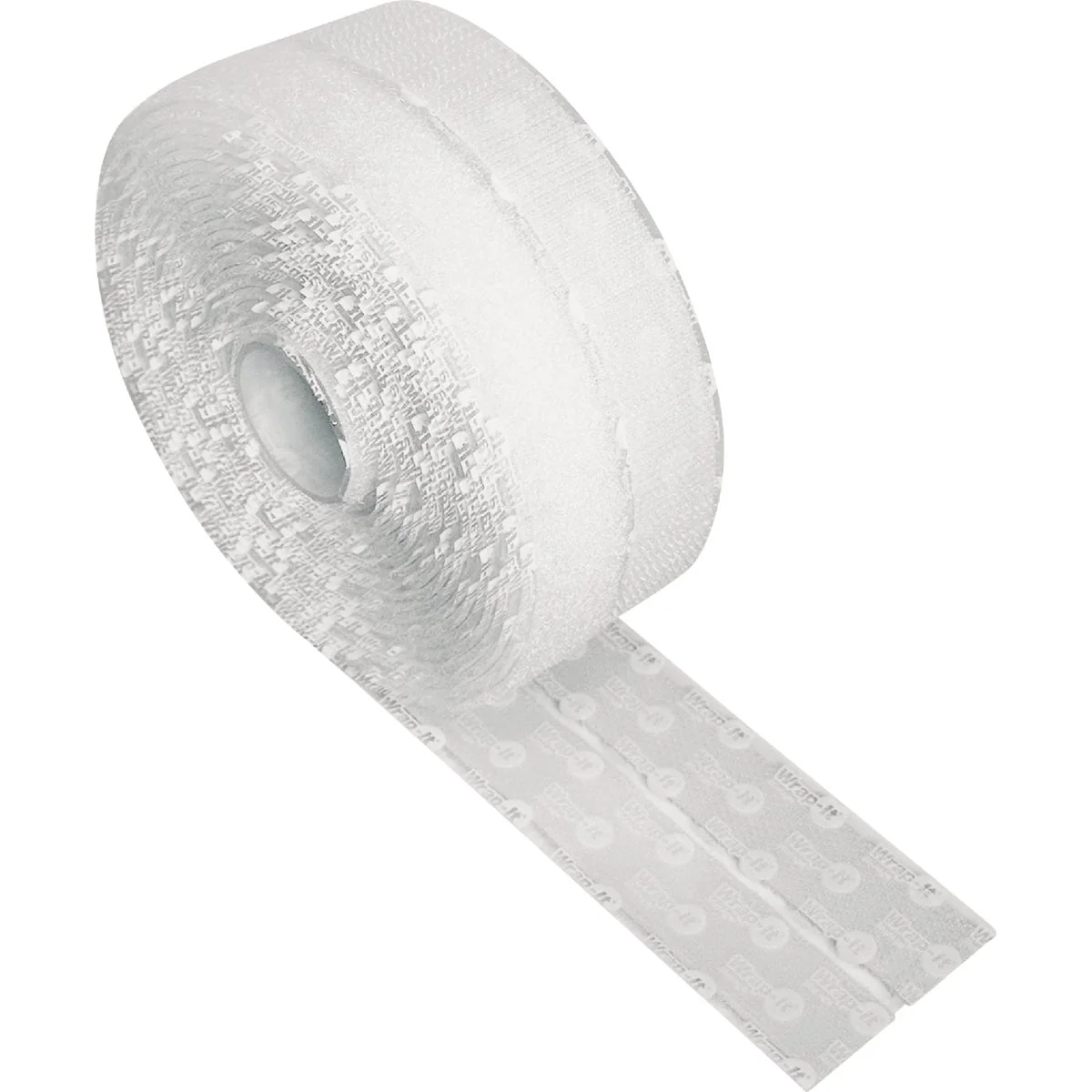 User-Friendly Wrap-It Storage Stick ‘Em 3 4 In. x 15 Ft. White Hook Loop Roll Quality